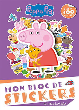 Broché Peppa Pig : mon bloc de stickers et activités de 