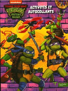 Broché Ninja Turtles : teenage years : activités et autocollants de 