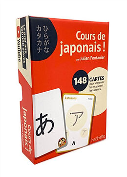 Broché Cours de japonais ! : 148 cartes pour apprendre les hiragana et les katakana de Julien Fontanier