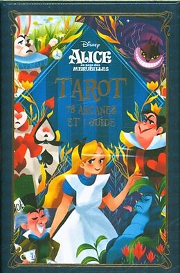 Coffret Alice au pays des merveilles : tarot de Minerva Siegel