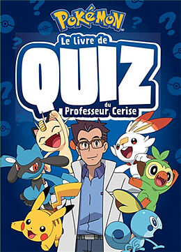 Broché Pokémon : le livre de quiz du professeur Cerise de 