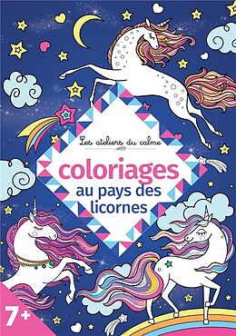 Broché Coloriages au pays des licornes de 