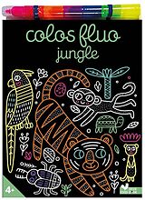 Article non livre Colos fluo jungle : avec un feutre multimines de 