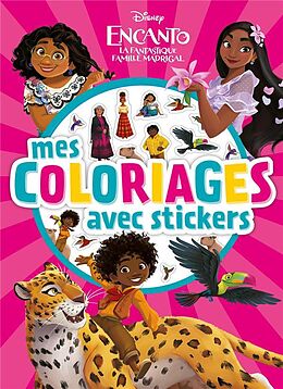 Broché Mes coloriages avec stickers de 