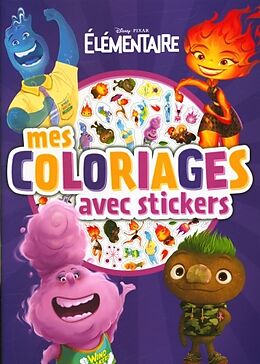 Broché Elémentaire : mes coloriages avec stickers de 