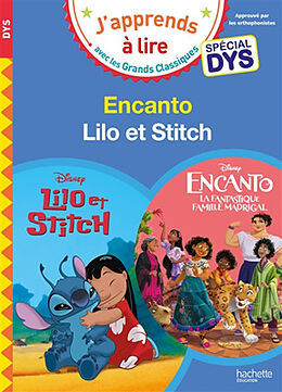 Broché Encanto : spécial dys. Lilo et Stitch : spécial dys de Isabelle; Viron, Valérie Albertin