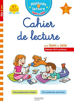 Broschiert Cahier de lecture avec Sami et Julie : méthode 100 % syllabique : dès 5 ans von Adeline Cecconello