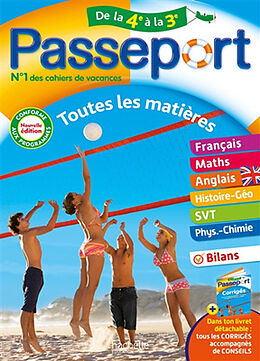 Broché Passeport de la 4e à la 3e : toutes les matières : conforme aux programmes de 