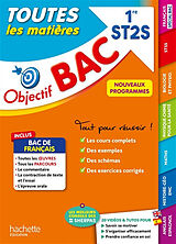 Broché Toutes les matières 1re ST2S : nouveaux programmes de 