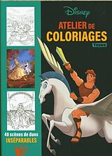 Broché Disney teens : atelier de coloriages : 40 scènes de duos inséparables de 