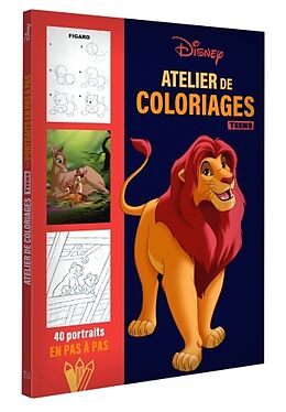 Broché Ateliers de coloriages teens : 40 portraits en pas à pas de 