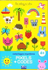 Article non livre Coloriages mystères : pixels + codes de 