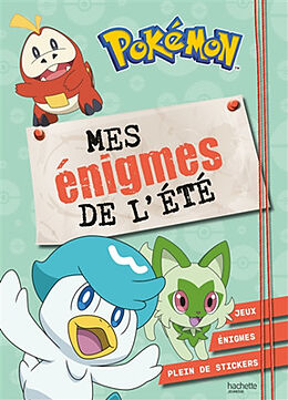 Broschiert Pokémon : mes énigmes de l'été : jeux, énigmes, plein de stickers von 