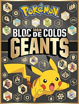 Article non livre Pokémon : mon bloc de colos géants de 