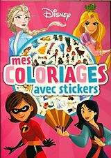 Broché Mes coloriages avec stickers de 