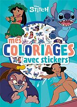 Broché Stitch : mes coloriages avec stickers de 