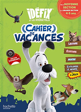 Broché Idéfix, de la moyenne section à la grande section, 4-5 ans : cahier de vacances de Cécile Vibaux