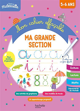 Broché Ma grande section : mon cahier effaçable : 5-6 ans de Marcel-c