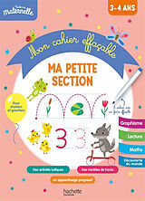 Broché Ma petite section : mon cahier effaçable : 3-4 ans de Marcel-c