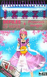 Broché Princesses mangas : bloc spirale de 