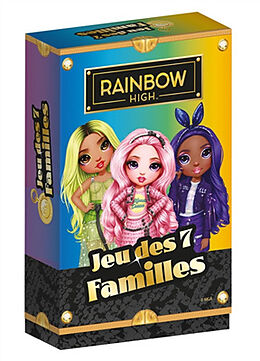 Broché Rainbow High : boîte de cartes : jeu des 7 familles de 