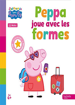 Broché Peppa joue avec les formes de 