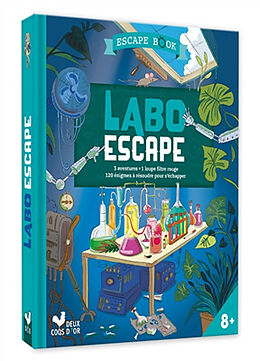 Broché Labo escape : 3 aventures palpitantes pour retrouver le savant fou et réparer sa machine infernale ! de Julien; Ayrault, Caroline Hervieux