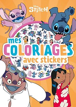 Broché Stitch mes coloriages avec de 