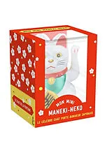 Broschiert Mon mini maneki-neko blanc : le célèbre chat porte-bonheur japonais : coffret von 