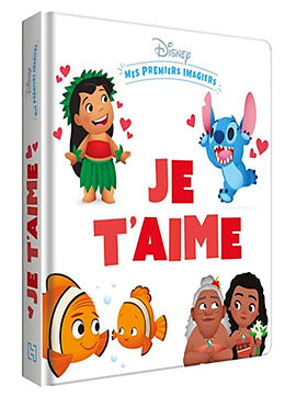 Couverture cartonnée Je t'aime de 