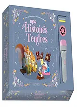 Broschiert Mes histoires tendres : 1 livre de 3 histoires et 24 scènes à projeter : coffret avec lampe von 