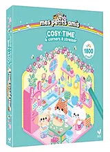 Broschiert Cosy time : mes petits amis : 4 corners à strasser von Clémentine Dérodit