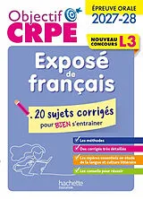 Broschiert Exposé français, épreuve orale L3 : 100 fiches efficaces pour bien réviser von 