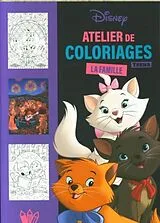 Broschiert Atelier de coloriages teens : la famille von 