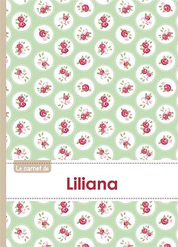Couverture cartonnée Le carnet de liliana lignes, 96p, de 