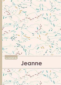 Broché Le carnet de jeanne lignes, 96p, de 