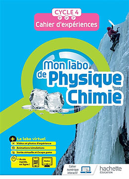 Broché Mon labo de physique chimie : cahier d'expériences, cycle 4, 5e-4e-3e de Fabienne; Donadei, Éric Donadei