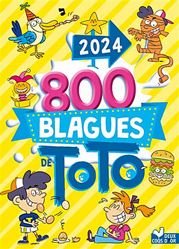 Broché 800 blagues de Toto 2024 de Pascal; Turier, Virgile Naud