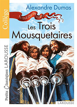 Broché Les trois mousquetaires : extraits de Alexandre Dumas