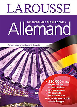 Broché Dictionnaire maxipoche + allemand : français-allemand, allemand-français de 
