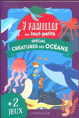 Coffret 7 familles des tout-petits spécial créatures des océans de 