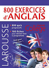 Broschiert 800 exercices d'anglais : spécial collège von 