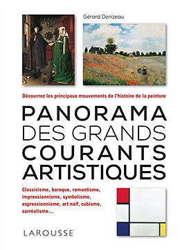 Broché Panorama des grands courants artistiques de Gérard Denizeau