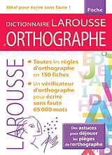 Broché Dictionnaire Larousse d'orthographe de 