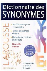 Kartonierter Einband Larousse Dictionnaire des synonymes von Emile Genouvrier, Claude Desirat, Tristan Horde