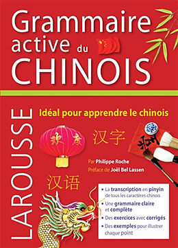 Broché Grammaire active du chinois de Philippe Roche