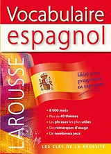 Broschiert Vocabulaire espagnol von 