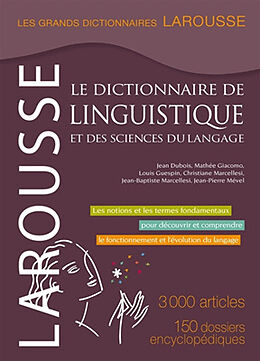 Broché Le dictionnaire de linguistique et des sciences du langage de 