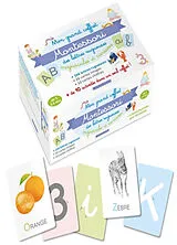 Broschiert Mon grand coffret Montessori des lettres rugueuses : majuscules et cursives von 
