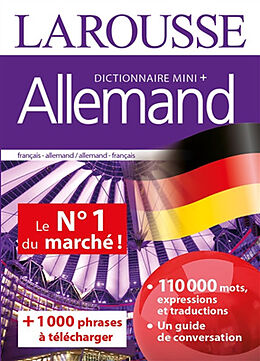 Broché Allemand : dictionnaire mini + : français-allemand, allemand-français. Deutsch : Miniwörterbuch + : Französisch-Deuts... de 